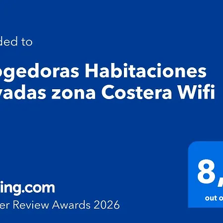 Affittacamere Acogedoras Privadas Zona Costera Wifi